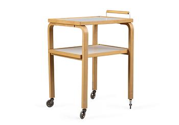 81. Alvar Aalto, A TEA TROLLEY.