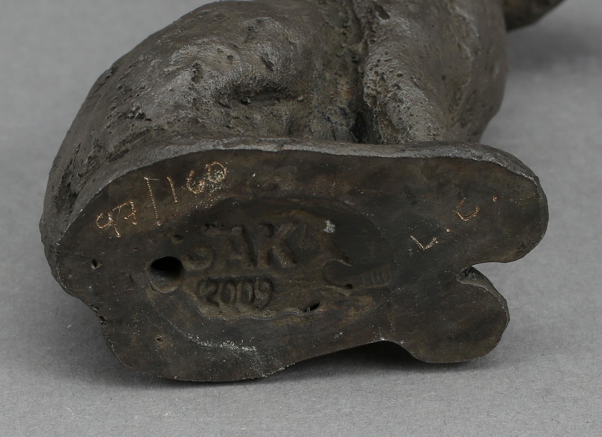 LENA CRONQVIST, skulptur, brons, SAK 2009, numrerad 97/160.