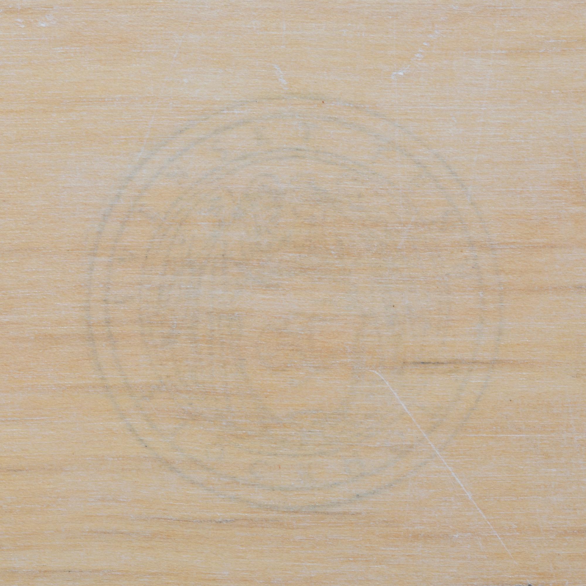 BRICKA SAMT TEHUVA, tyg "La Plata" Firma Svenskt Tenn. Inköpt 1962.