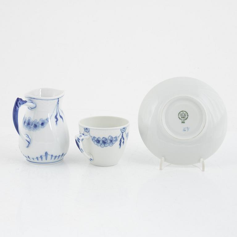 Coffee service, porcelain 24 pieces, "Empire" Bing & Grøndahl.