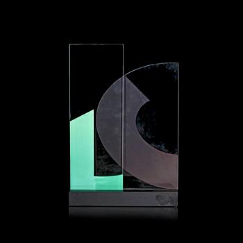 Kristin Rapp · KRISTIN RAPP, skulptur, glas. Sign o dat 1995.
