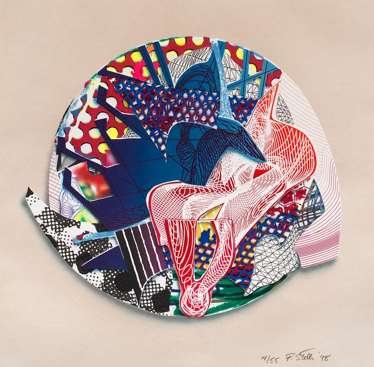 Frank Stella, "Roncador", ur: "Imaginary Places III".