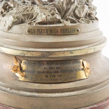 Ernest Rancoulet, efter skulptur "La fleur et le papillon".