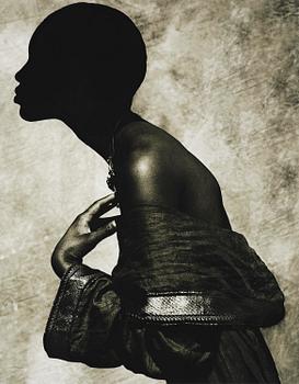 387. Albert Watson, "Naomi Campbell, Palm Springs, 1989".