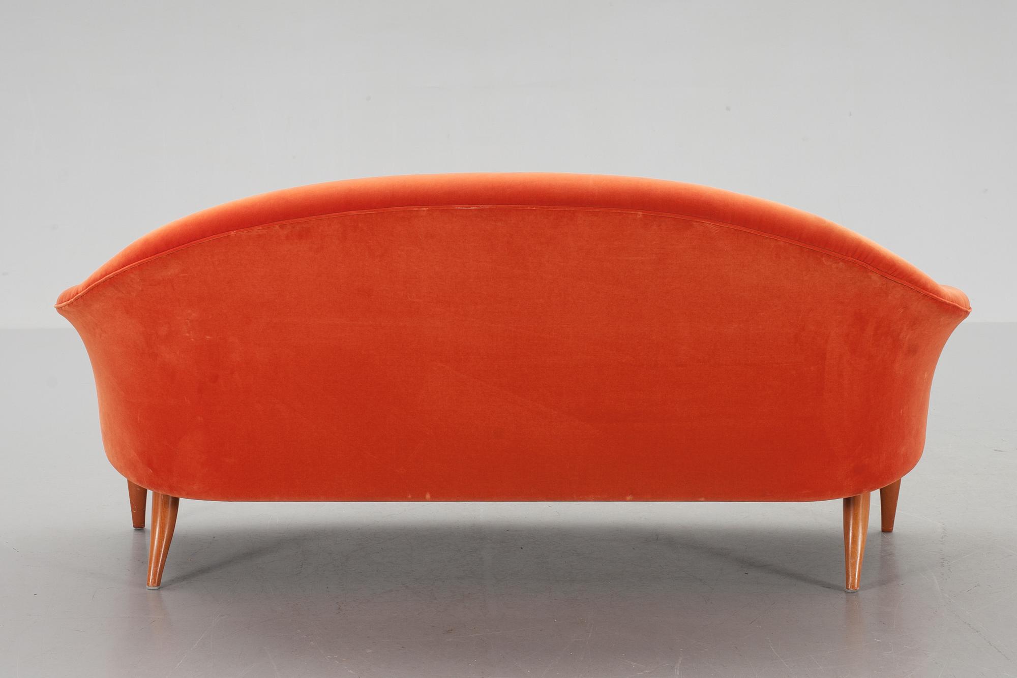 SOFFA, "Paradiset", Kerstin Hörlin-Holmquist för Triva-serien, Nordiska Kompaniet, 1950-60-tal.