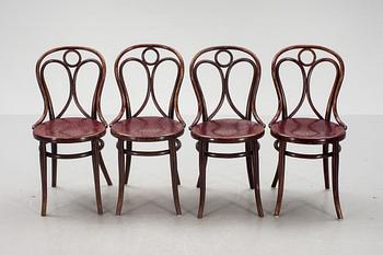 STOLAR, 4 st. Thonet. 1900-talets första hälft.
