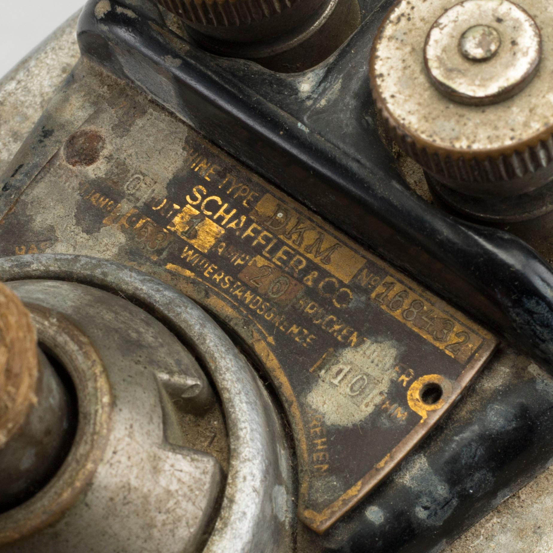 SIGNALHORN Carl Th. Malling samt GRUVDETONATOR SCHAFFLER & CO, 1900-talets första del.