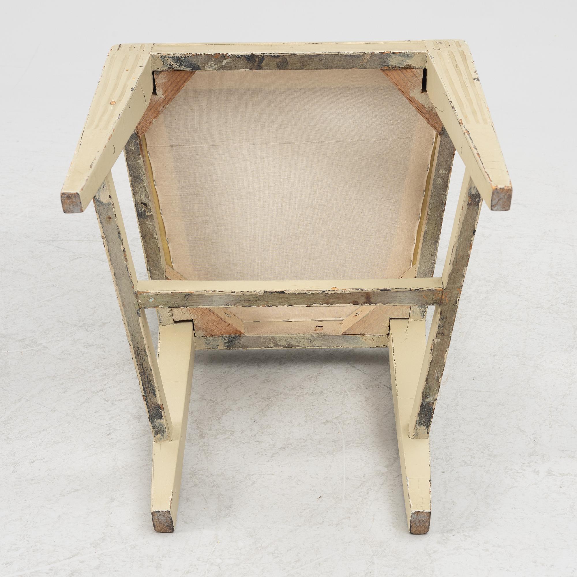 Stolar, ett par, gustavianska, 17/1800-tal.