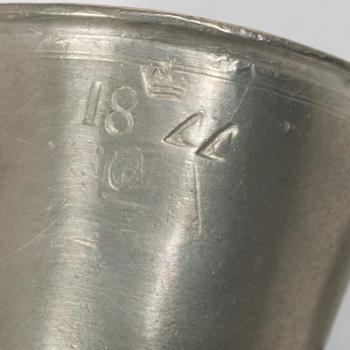 Measuring vessels/measures, 11 pcs. various masters. 19th century.