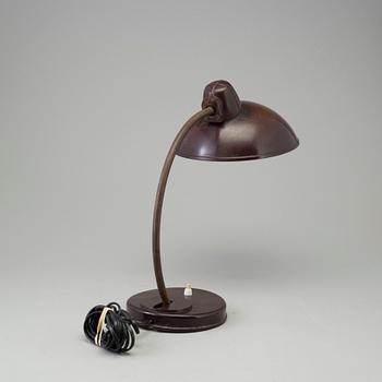 A bakelite desk lamp, 1930/40s.