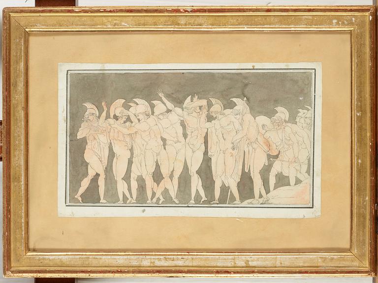 Jonas Åkerström Attributed to, Figure painting.