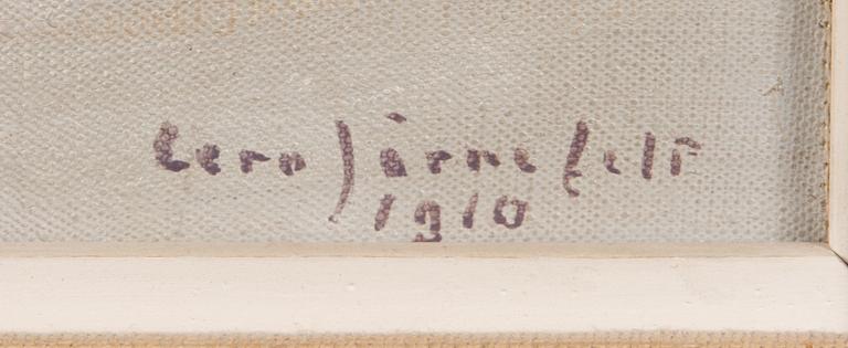 Eero Järnefelt, öljy kankaalle, signeerattu ja päivätty 1910.