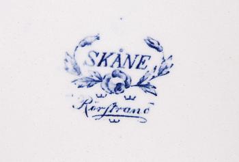 MATSERVIS, 50 delar,flintgods, "Skåne", Rörstrand.