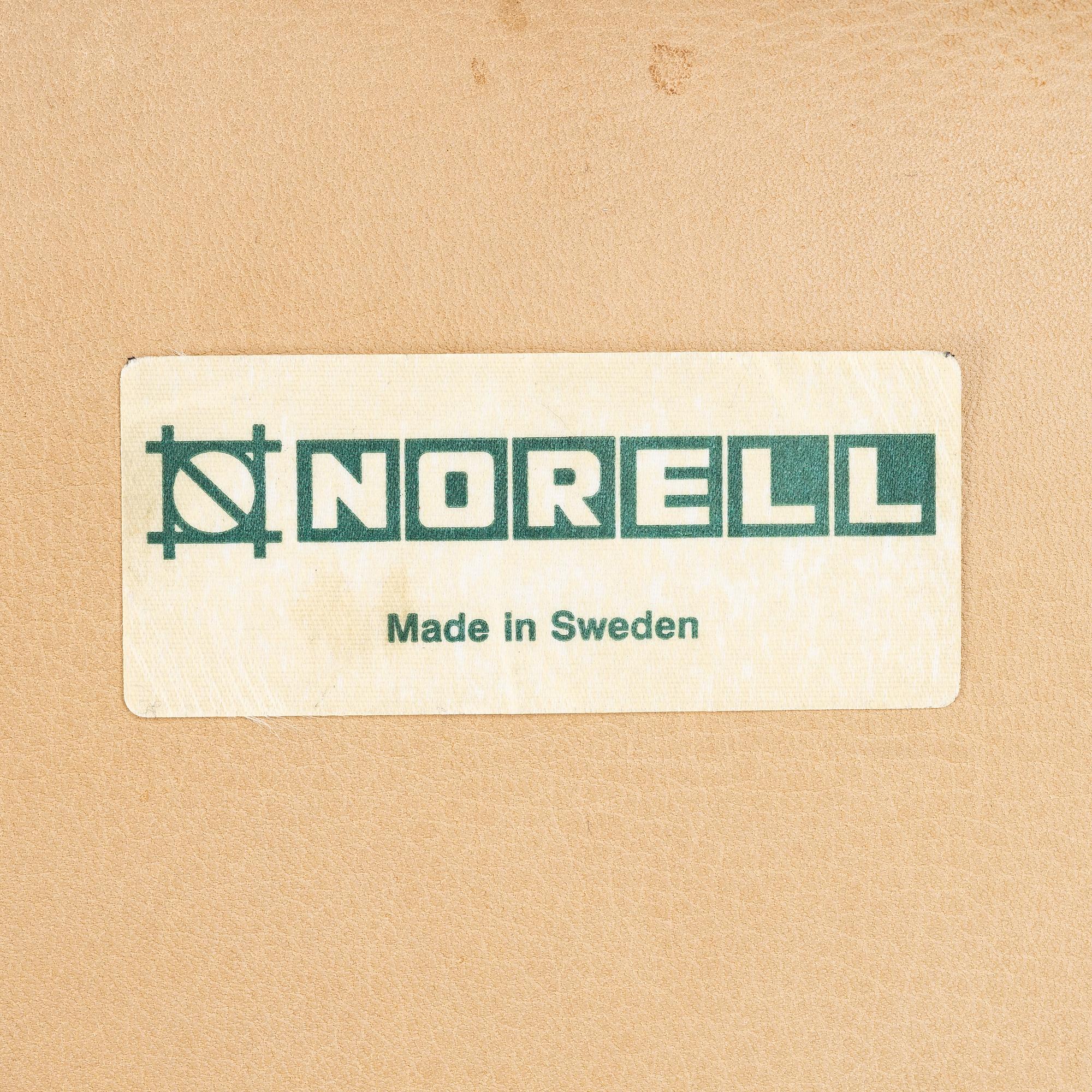 Marie Norell-Möller, a pair armchairs, "Cicci", Norell Furniture.