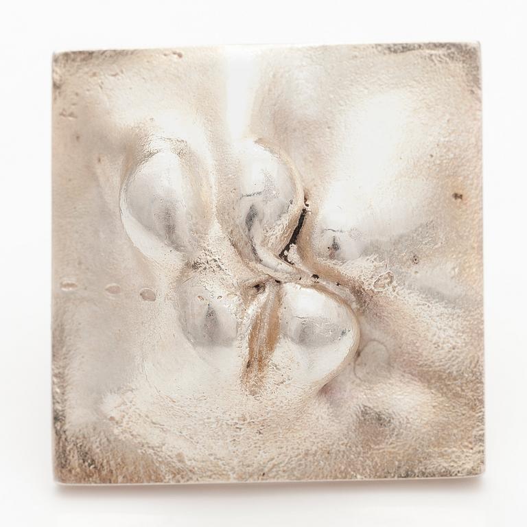 BJÖRN WECKSTRÖM, A sterling silver ring "Plasmak". Lapponia 1969.