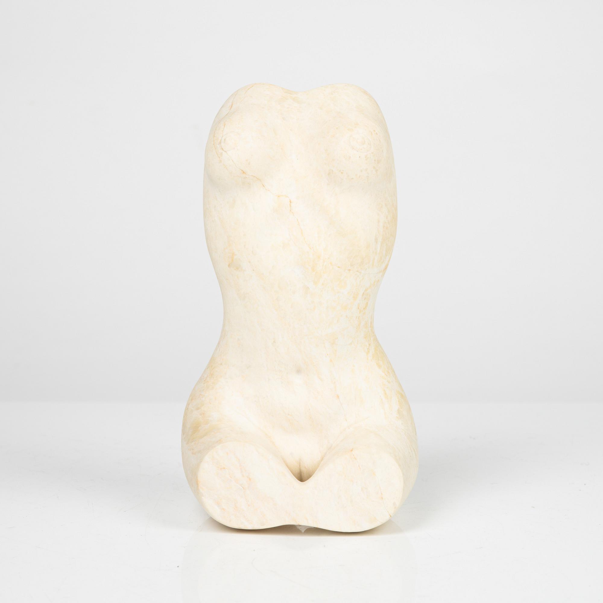 Panthep Maneratcharatsri, a marble sculpture, 1999.