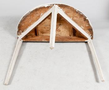 VÄGGBORD, 1 par, 1800-talets första hälft.