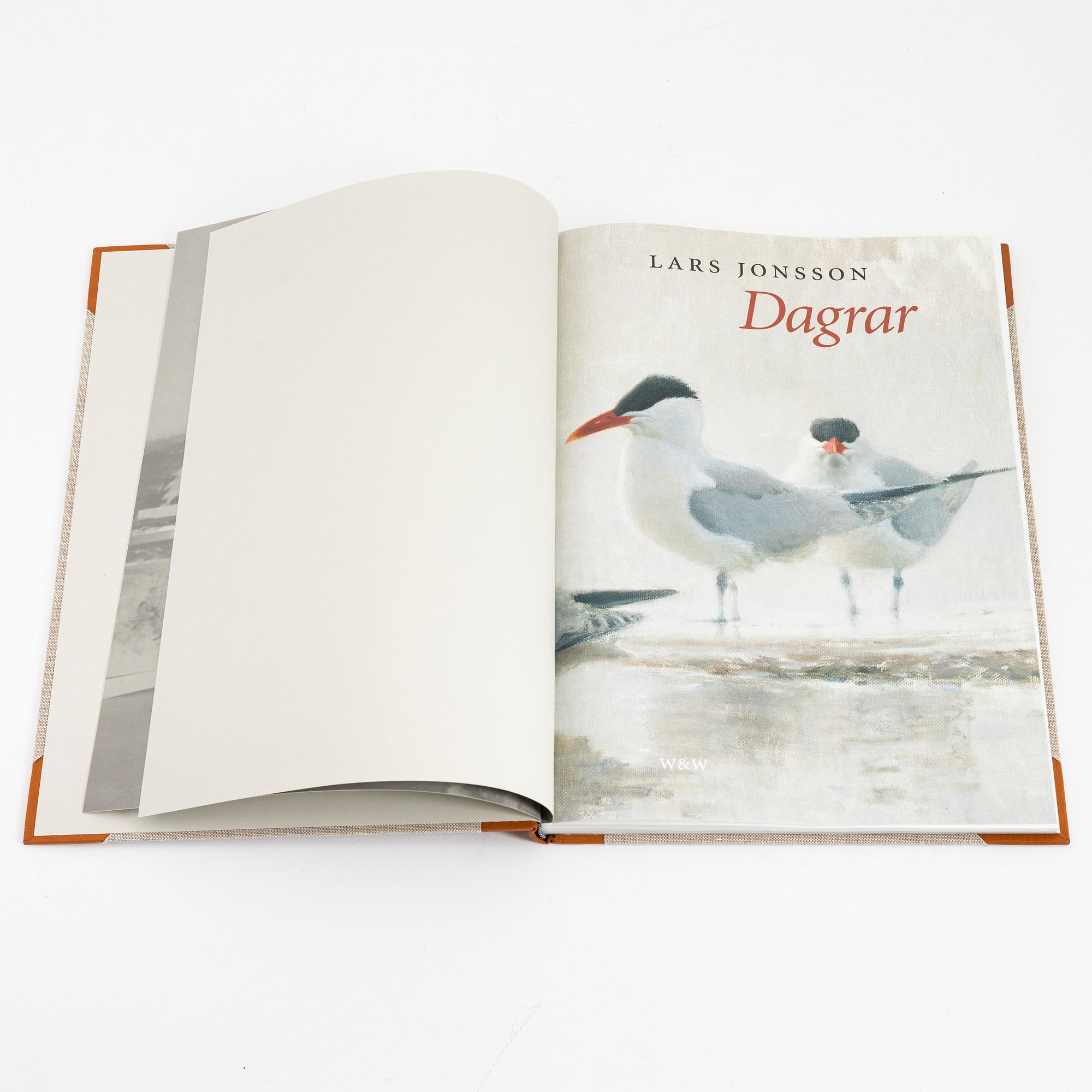 Lars Jonsson, portfölj "Dagrar", 2000,  med 12 färglitografier, signerade 167/366.