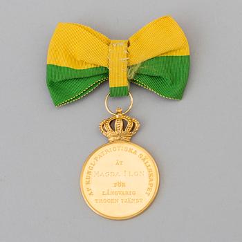 A Swedish gold medal.