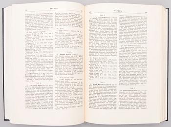 THREE BOOKS, Släktbok I:1, Släktbok II:1, Släktbok I, Helsinki 1912-16, 1918, 1941.