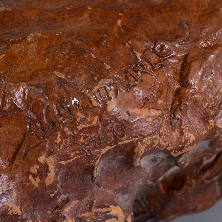 ASMUND ARLE, Sculpture, terracotta, signed Asmund Arle.