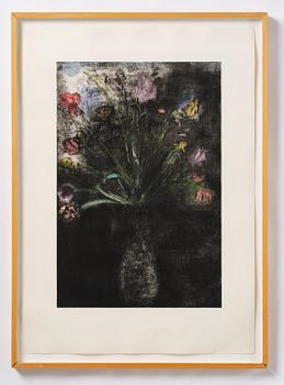 Jim Dine, "Hand-Colored Flowers II".