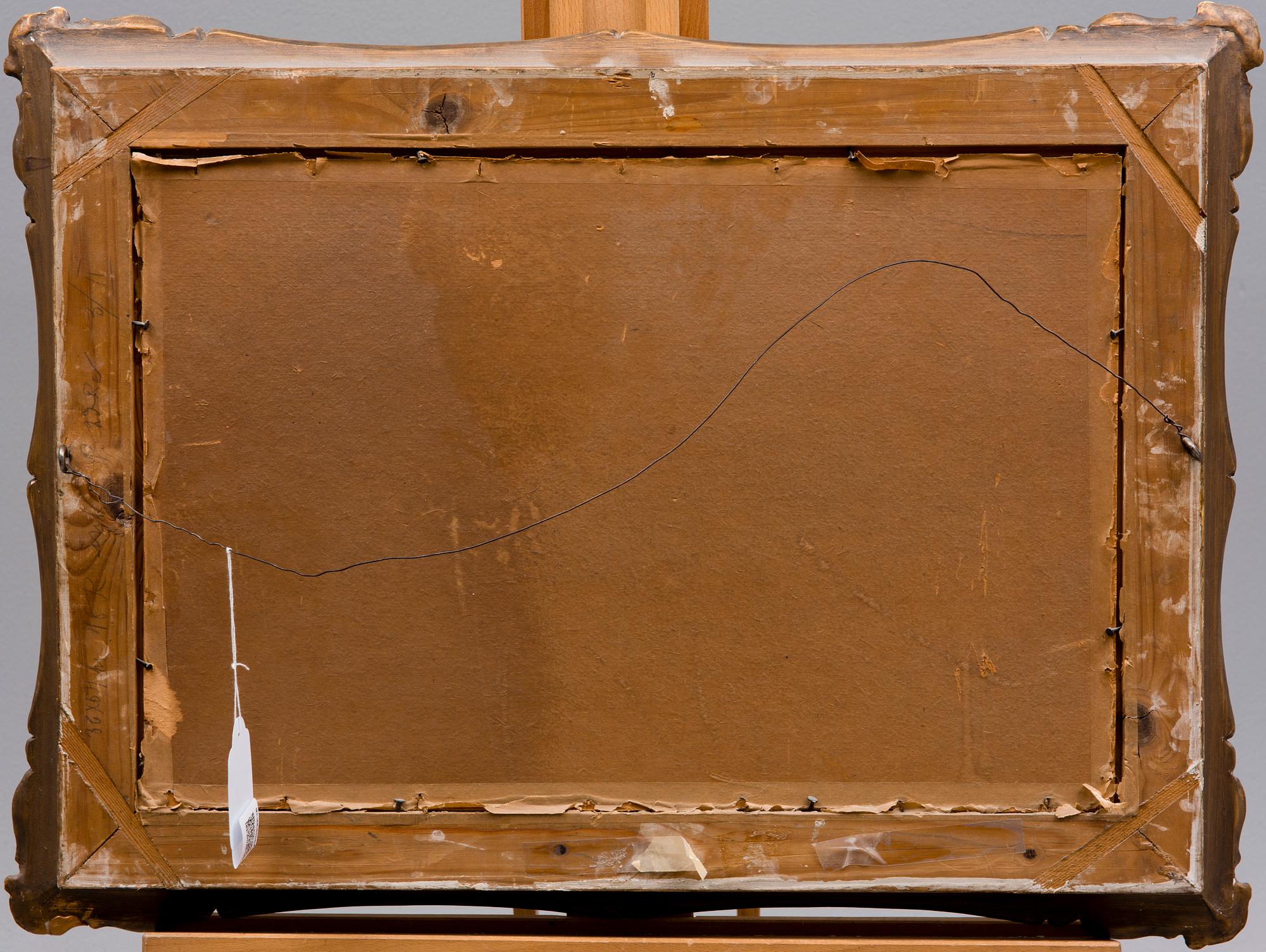 ALEXANDER ORLOV, olja på duk, uppfodrad på skiva 37x55 cm.