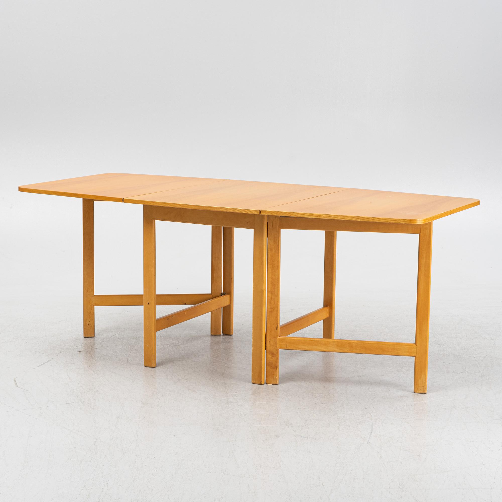 A gate-legged table, NK Nordiska Kompaniet, Sweden 1956.
