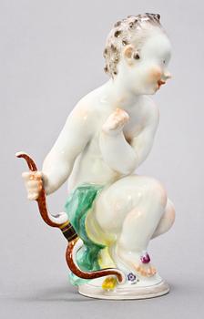 FIGURIN, porslin, Meissen, 1900-tal.