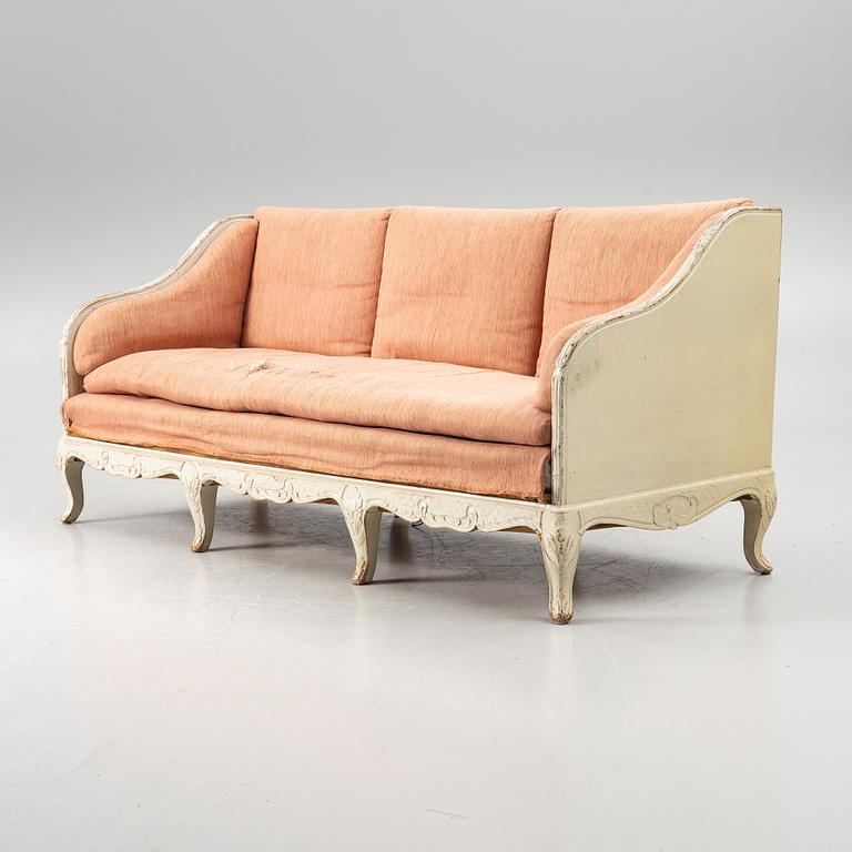 A Rococo -style sofa, 20th century.