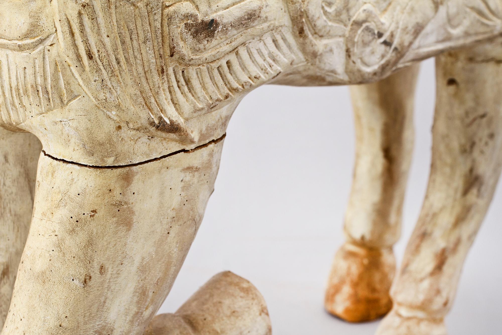 FIGURIN, trä, orientalisk, 1800/1900-tal.