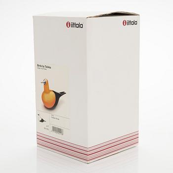 Oiva Toikka, lasilintu, "Oriol", signeerattu O. Toikka Nuutajärvi.