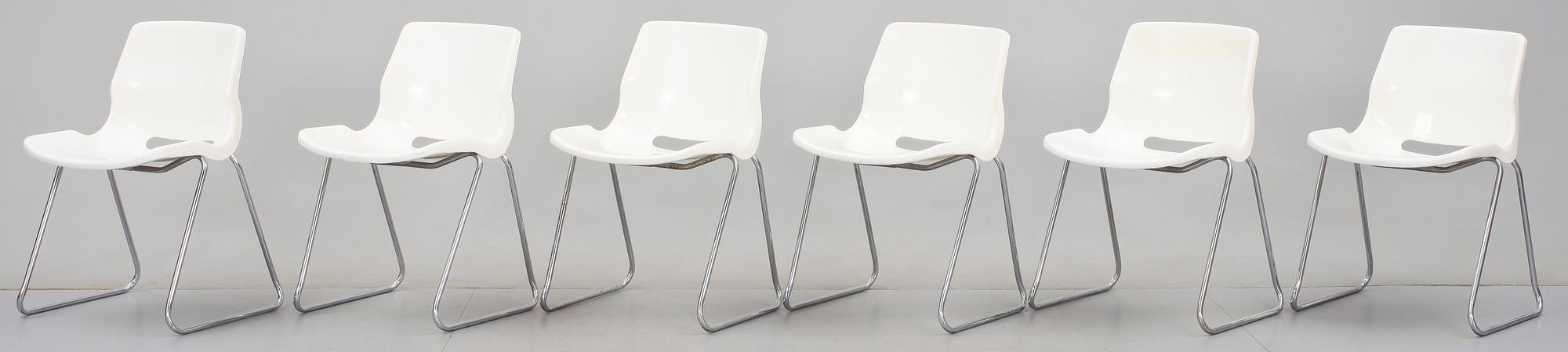 STOLAR, 6 st, Svante Schöblom, Overman, Sverige, 1900-talets andra hälft.