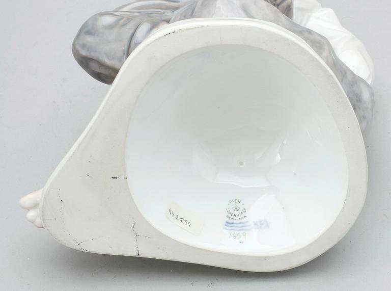 FIGURIN, porslin, Royal Copenhagen, Danmark.