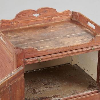 A Swedish Rococo 18th century cupboard.