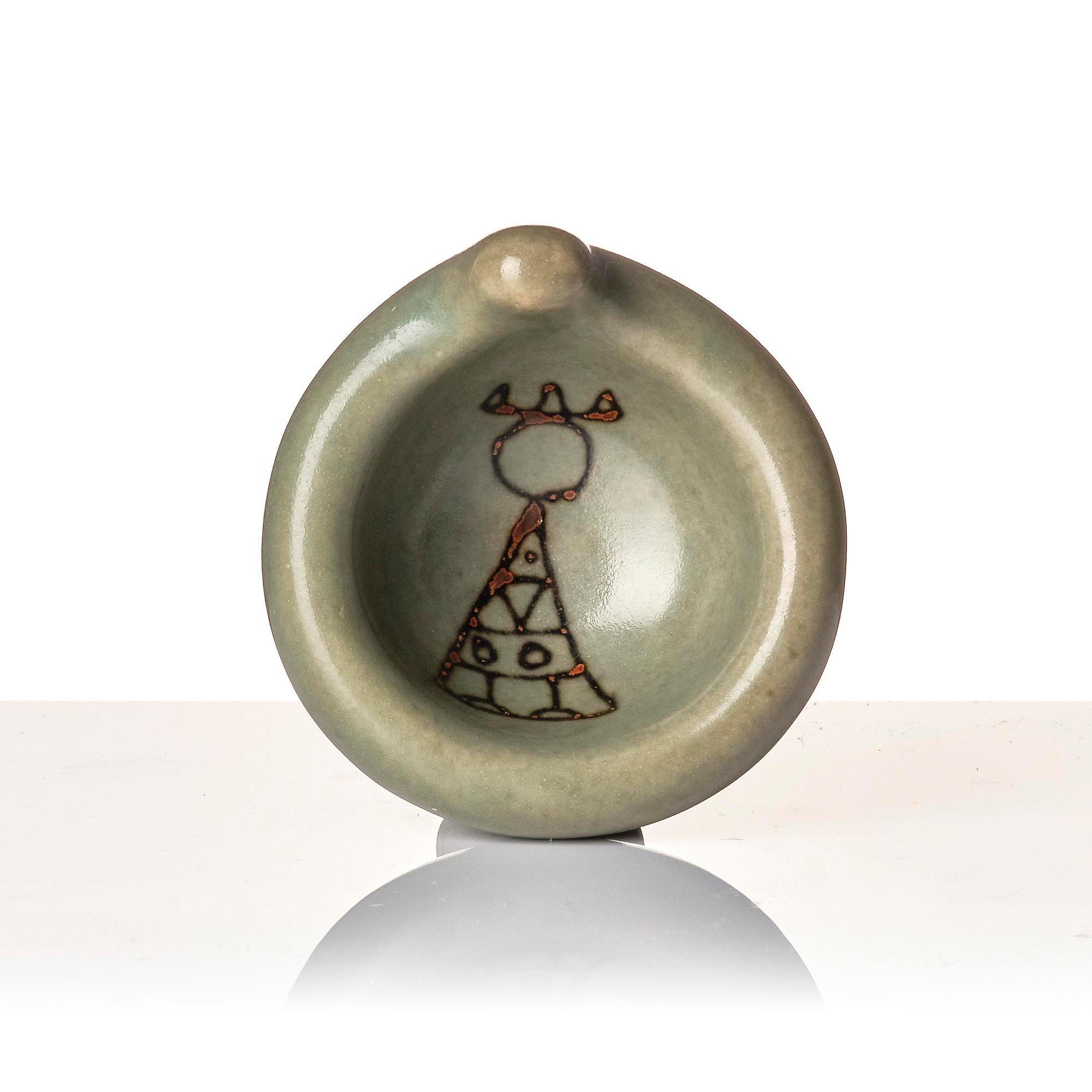 Alev Ebüzziya Siesbye, skål, unik, stengods, Royal Copenhagen, Danmark, 1960-tal.