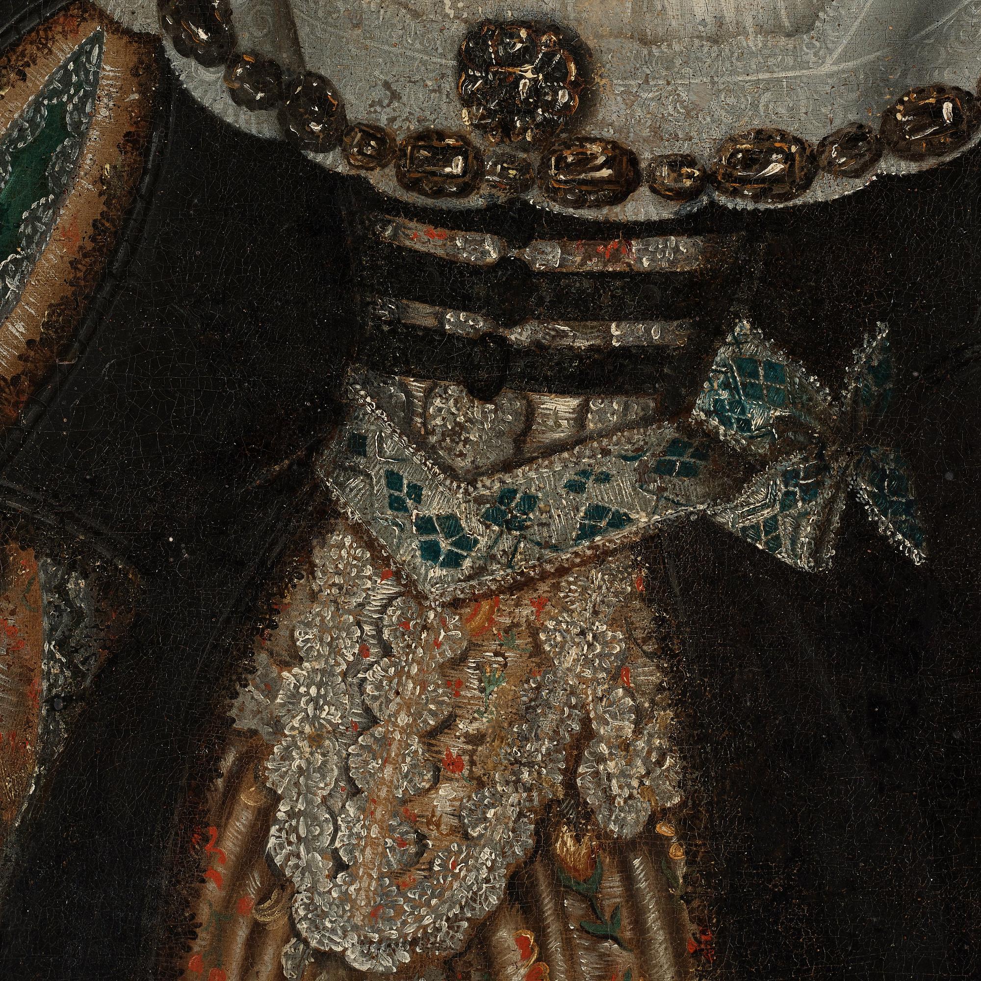 Jacob Heinrich Elbfas Tillskriven, "Anna Margareta Sture" (1615-1646) gift Oxenstierna af Södermöre.