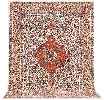 A Kashmar carpet, c. 383 x 293 cm.