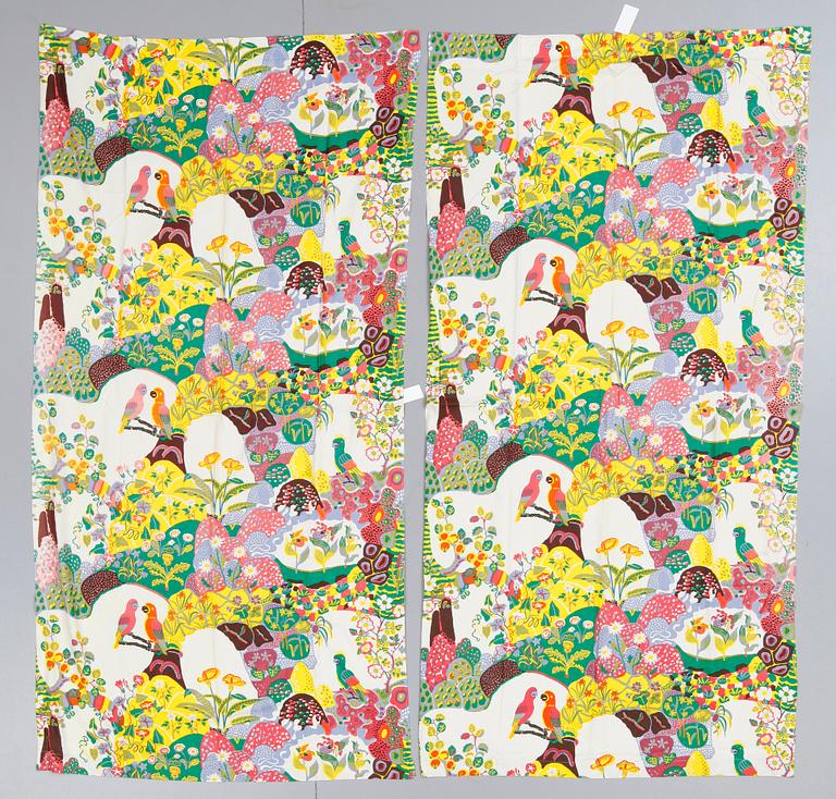 GARDINER, ett par. Linne. "Himalaya", Josef Frank, Firma Svenskt Tenn.