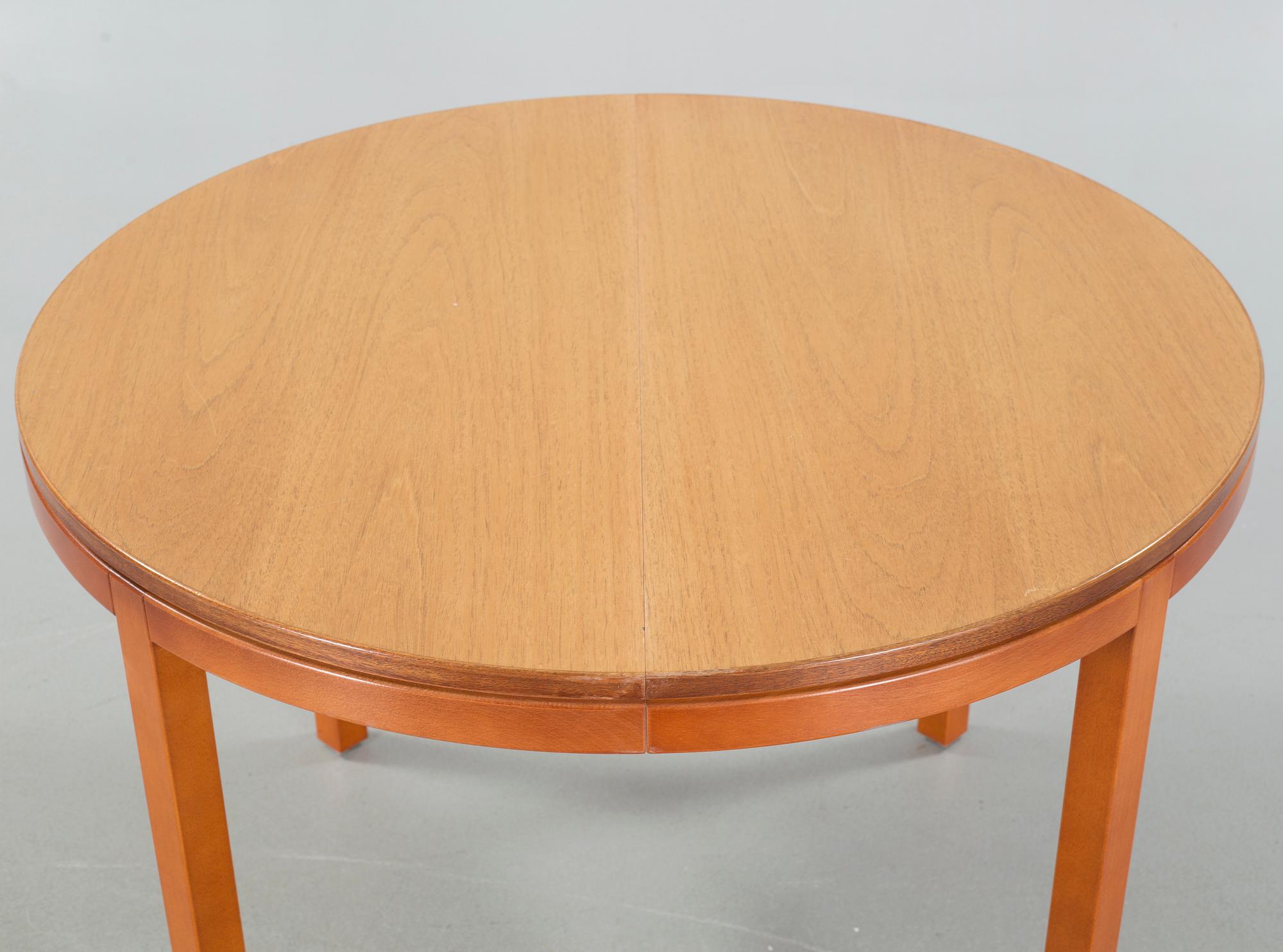 A late 20th century dinner table.