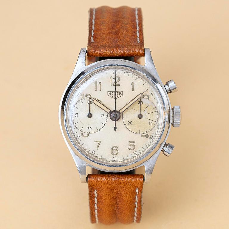 Heuer, "Big Eyes", "Radium", ca 1945.