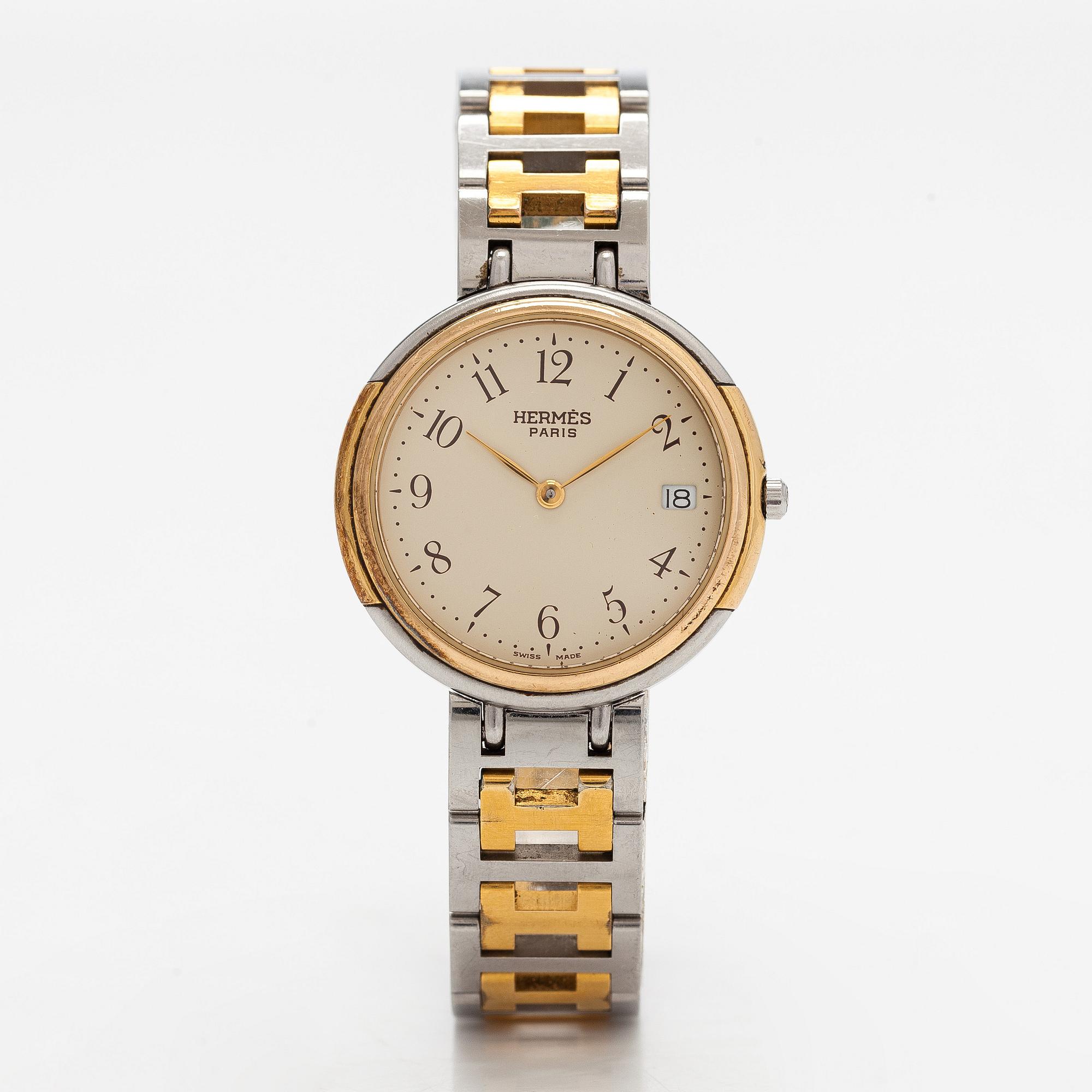 Hermès, Windsor, wristwatch, 31 mm.
