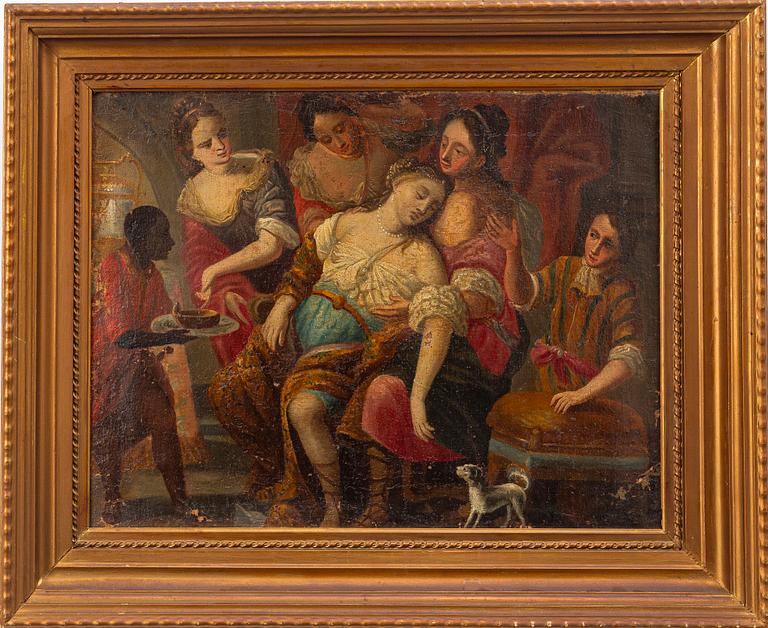 Unknown artist, 18th century The Death of Cleopatra.