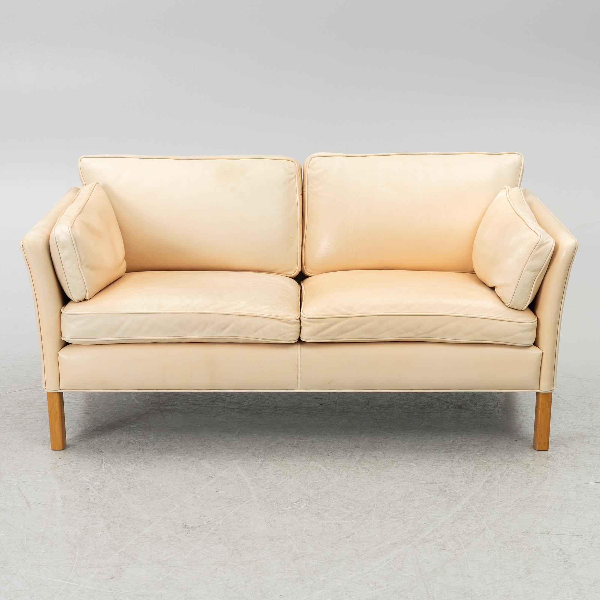Arne Norell, a pair of 'Cromwell' sofas, late 20th century.