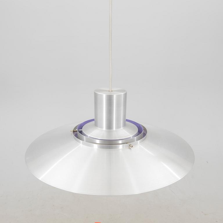 Jørgen Kastholm & Preben Juhl Fabricius, taklampa,"P376 KF1" Danmark, formgiven 1963 för Nordisk Solar.