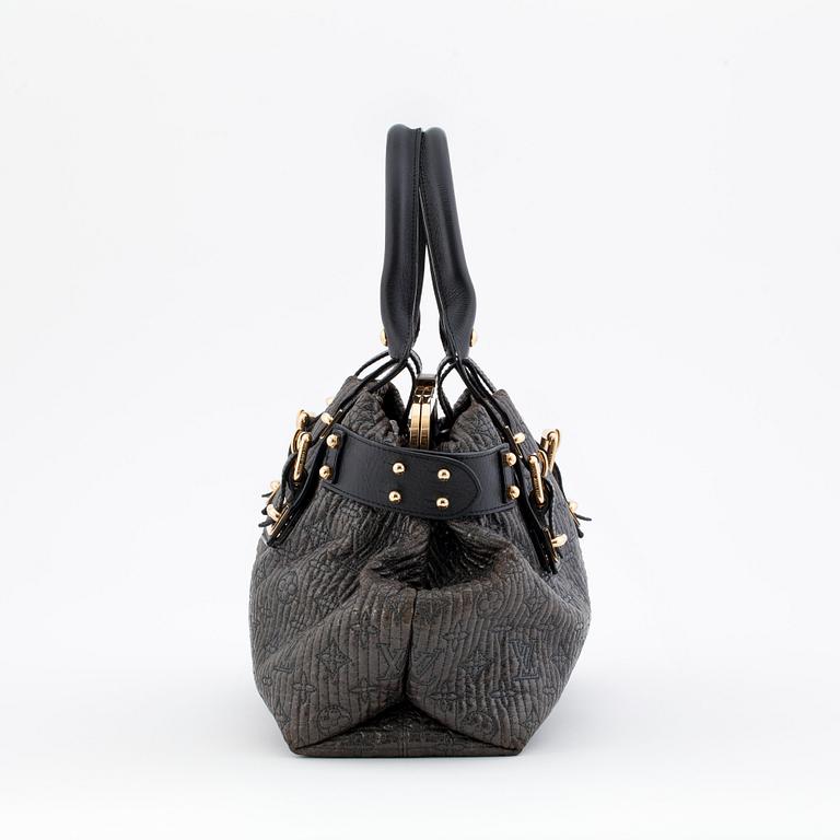 LOUIS VUITTON, a maroon "Monogram Motard Biker" shoulder bag.