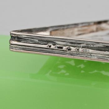 ASK, glas och silver, Sverige, 1851.