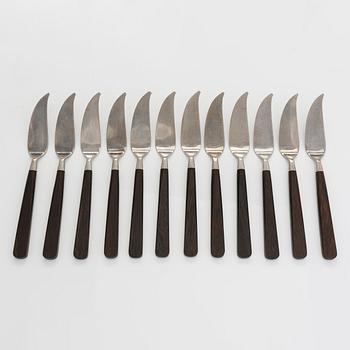 Bertel Gardberg, a 74-piece 'Lion de Luxe' cutlery set, Hackman, Finland, latter half of the 20th century.