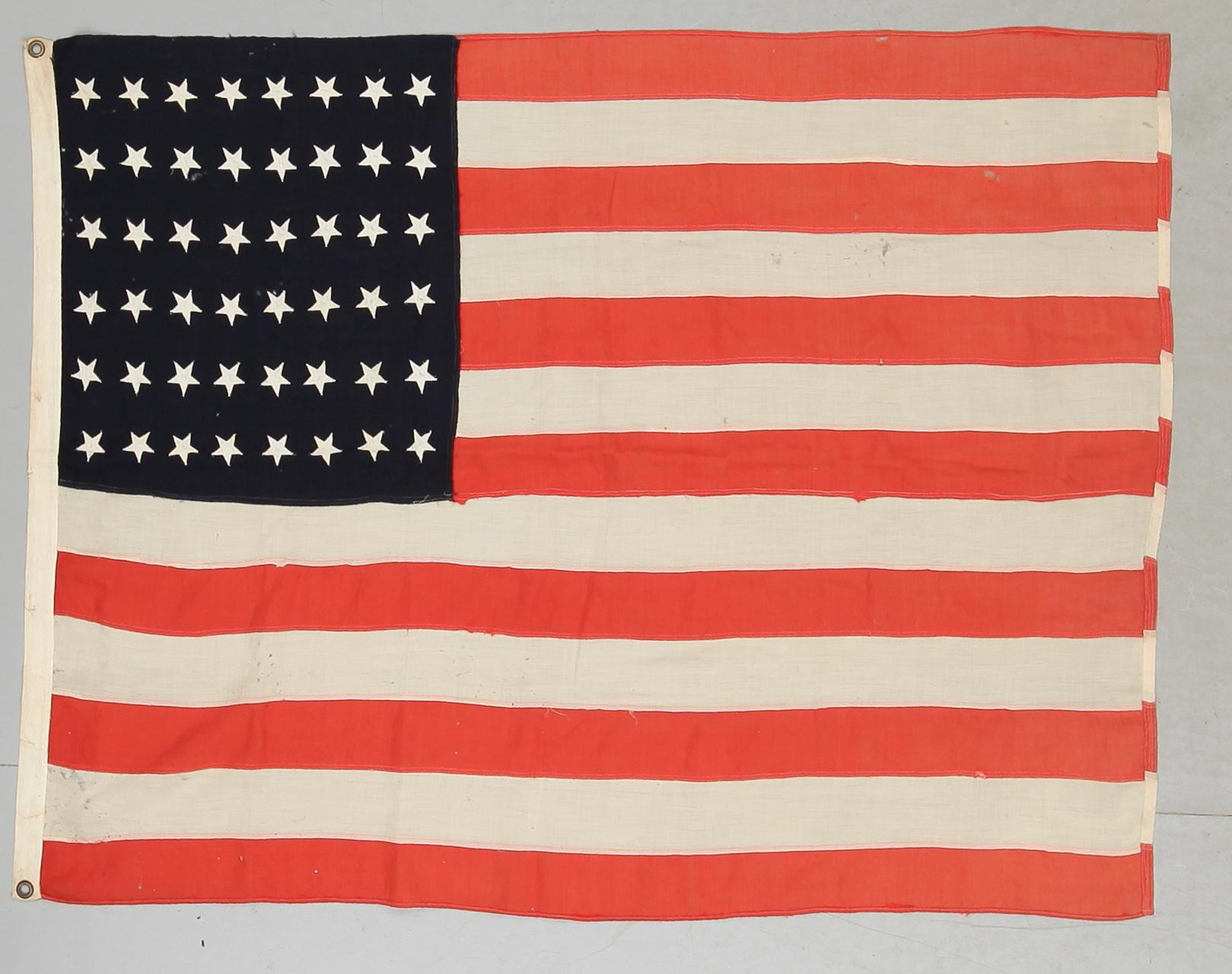 FLAGGA, USA, 1900-talets första hälft.