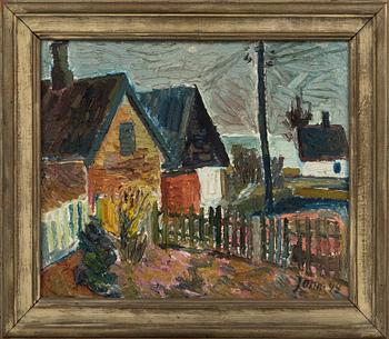 GUNNAR JONN, , oil on panel signed and dated 44.